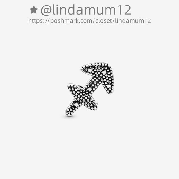 Pandora Sparkling Sagittarius Zodiac Charm - Picture 2 of 3